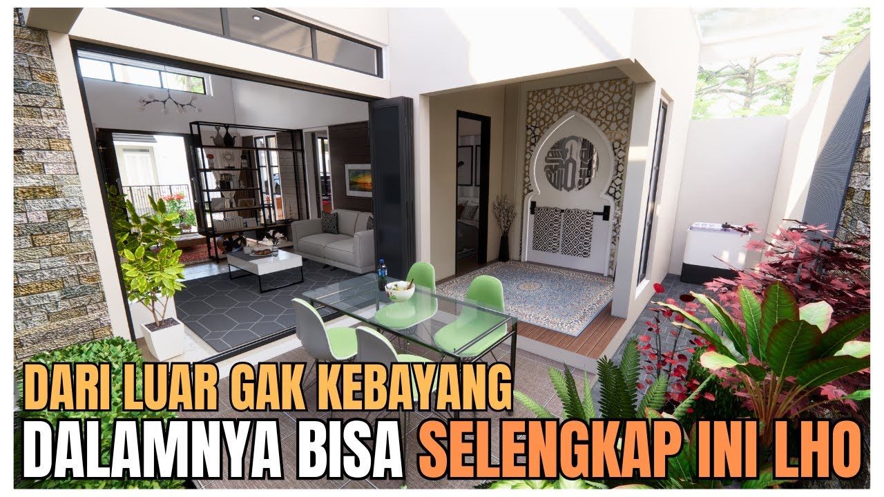 Belum Pernah dan Sulit Kamu Temui Desain Rumah 9x12 Bisa Jadi Senyaman Ini!