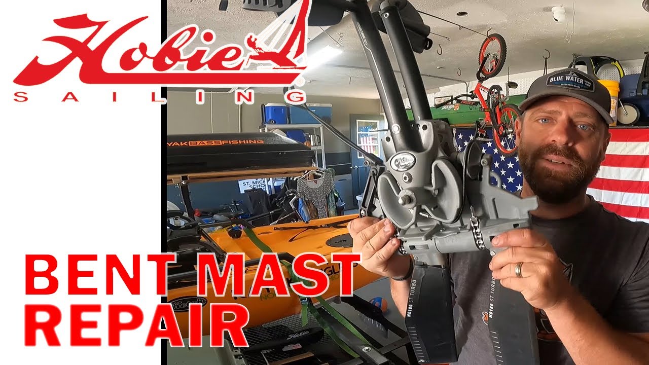 Hobie Mirage Drive Repair (BENT MAST)