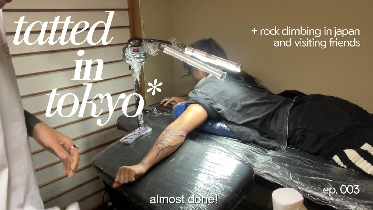 inked in tokyo + rock climbing and friends | japan vlog 8