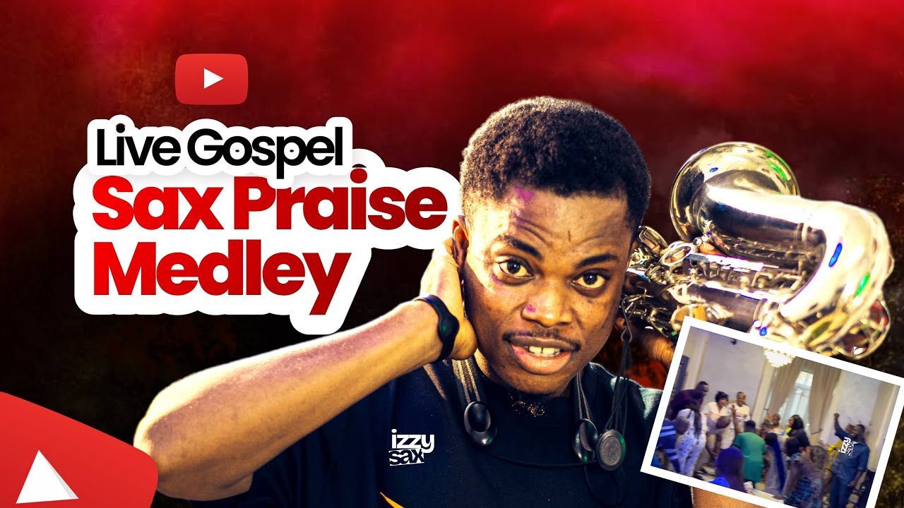 Live Gospel Sax Praise Medley – Dance & Worship with IzzySax