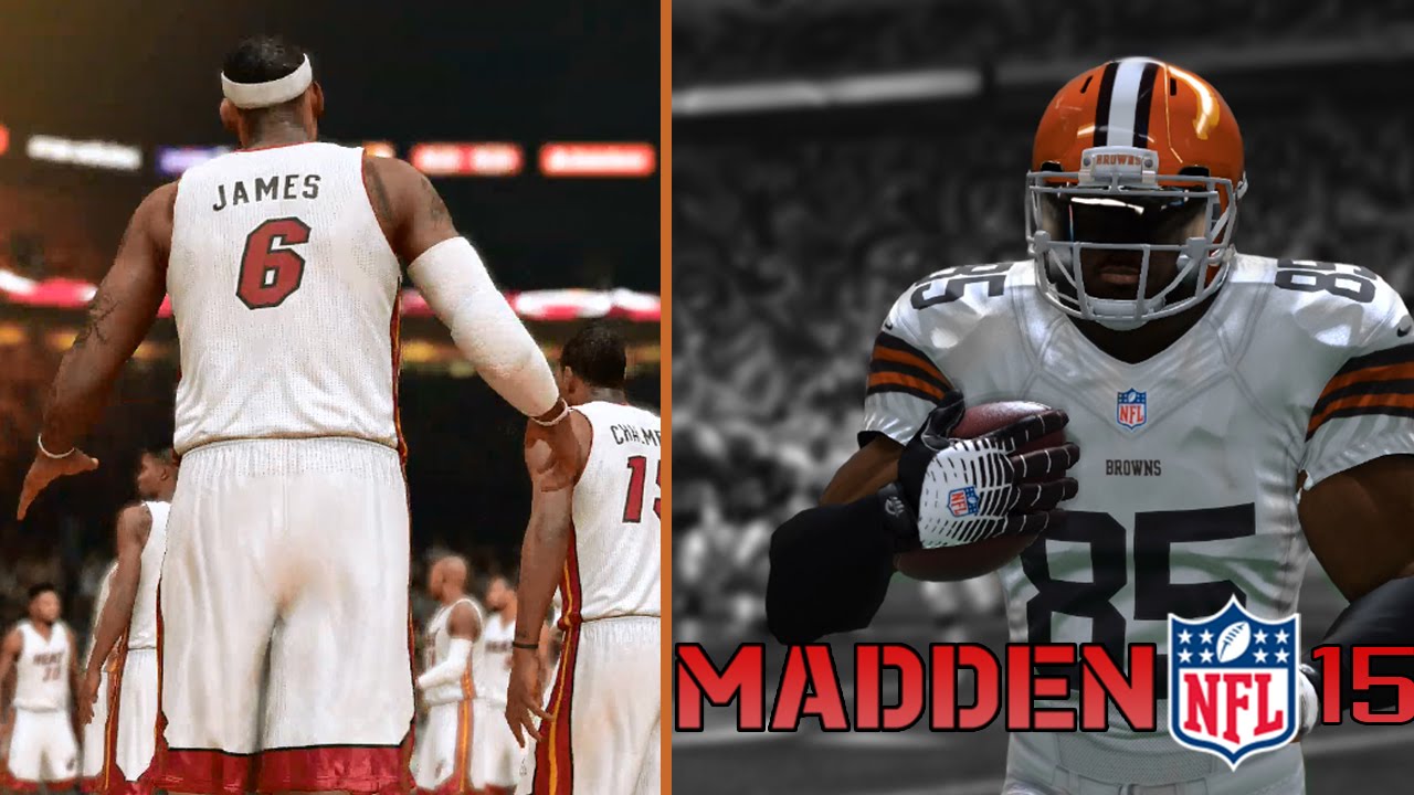 Madden 15 PS4 Connected Franchise - LeBron James Returns To Cleveland