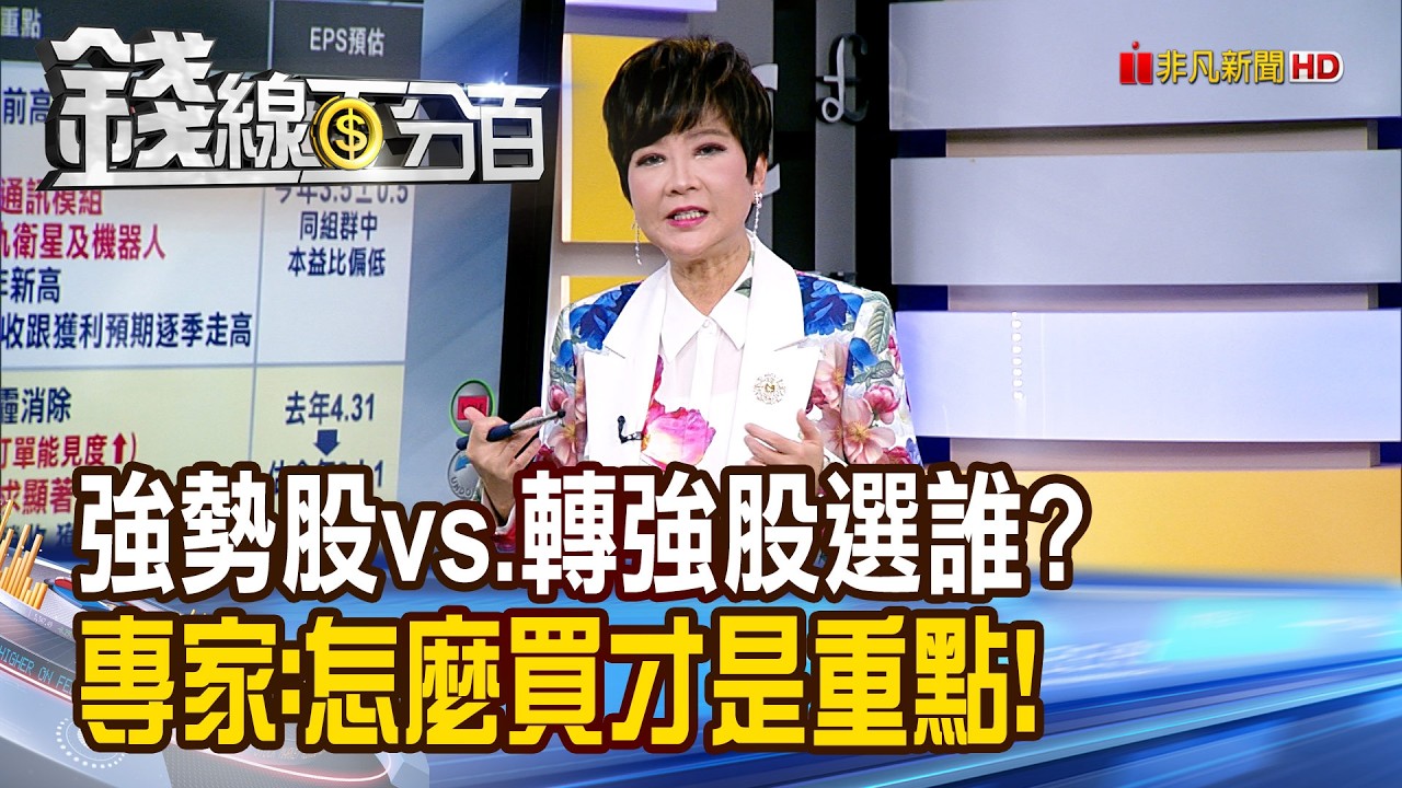 《強勢股vs.轉強股選誰? 專家:怎麼買才是重點!》【錢線百分百】20260415-5│非凡財經新聞│
