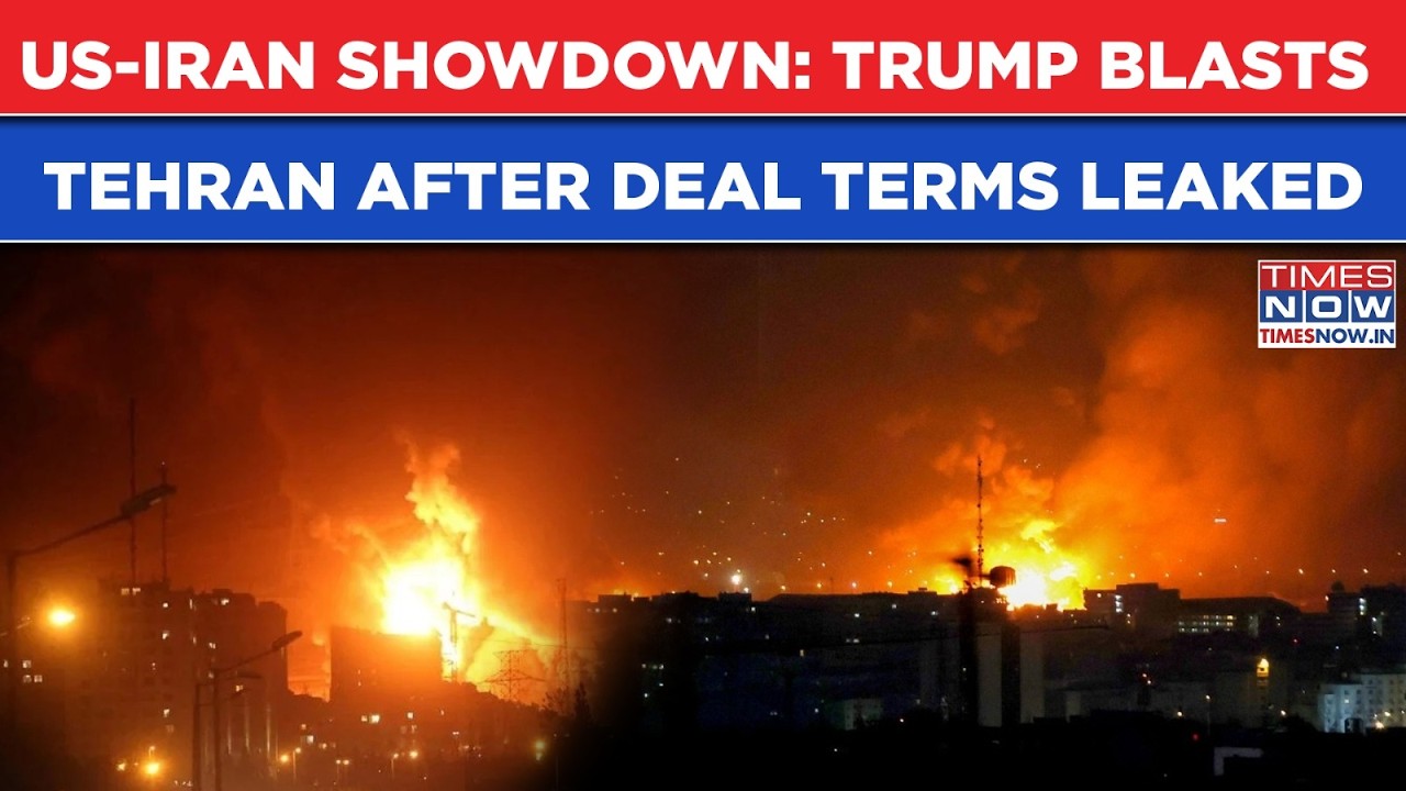 US, Iran Deal Terms LEAKED? Furious Trump Blasts 'DISHONORABLE' Iranian Leadership, POTUS Warns...