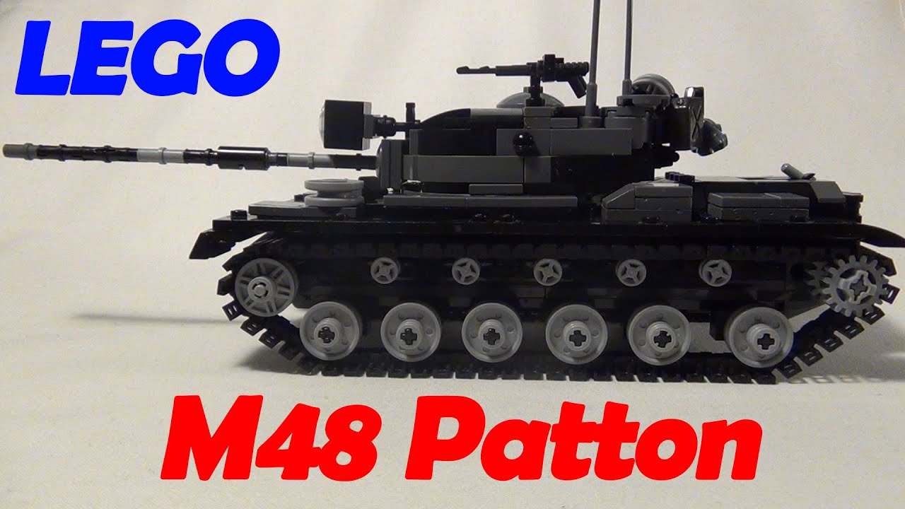 LEGO M48A5 [Lego Tank MOC] (reuploaded)