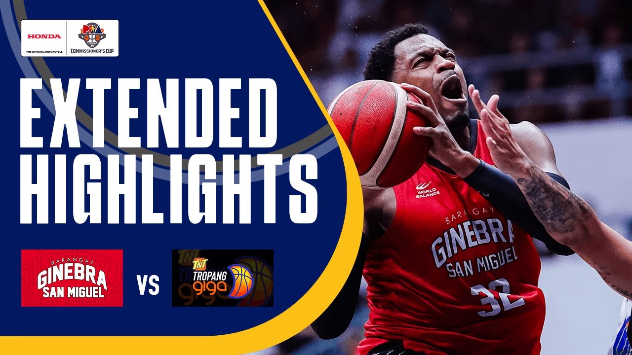 BRGY. GINEBRA vs. TNT | EXTENDED HIGHLIGHTS | PBA SEASON 49 COMMISSIONER&rsquo;S CUP FINALS | MAR 21, 2025