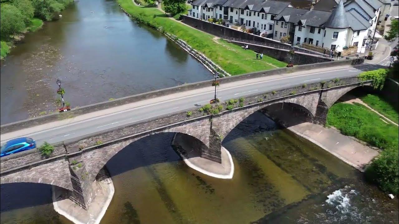 Usk Island, Usk - 4K Drone Footage