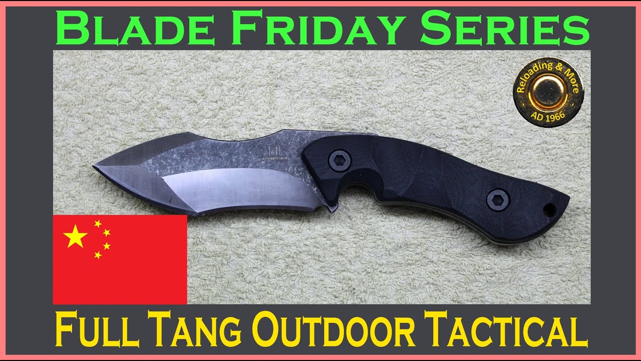 Daomachen Full Tang Outdoor Tactical - Knife review. [#bladefriday  - Blade Friday Series]