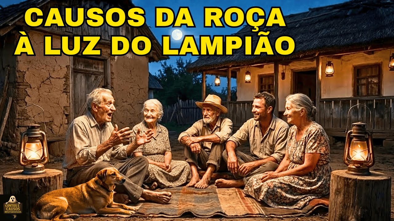 Causos Que o Povo Contava à Luz do Lampião | Histórias da Roça