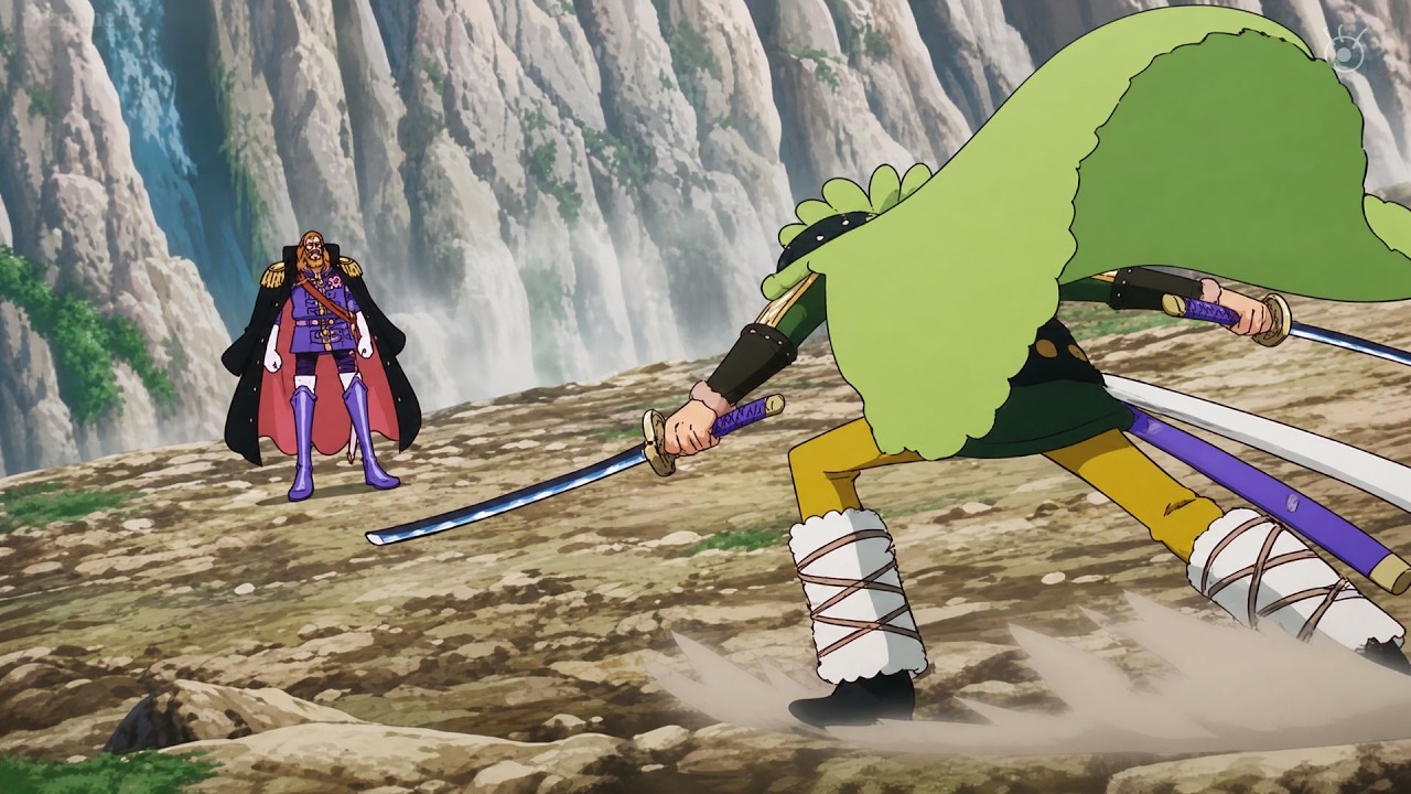 ZORO VS SOMMERS FULL FIGHT ANIMATION | ONE PIECE CHAPTER 1195