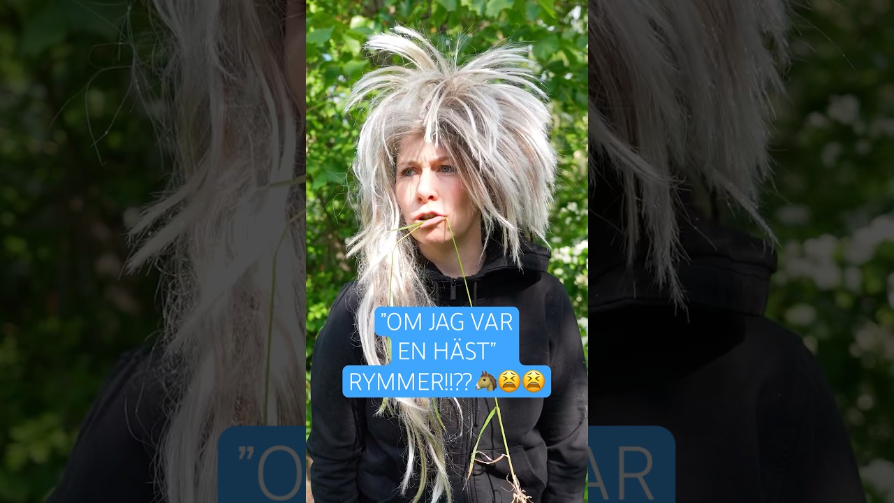 OM JAG VAR EN H&Auml;ST, del 26 - H&auml;starna rymmer!?😫🐴