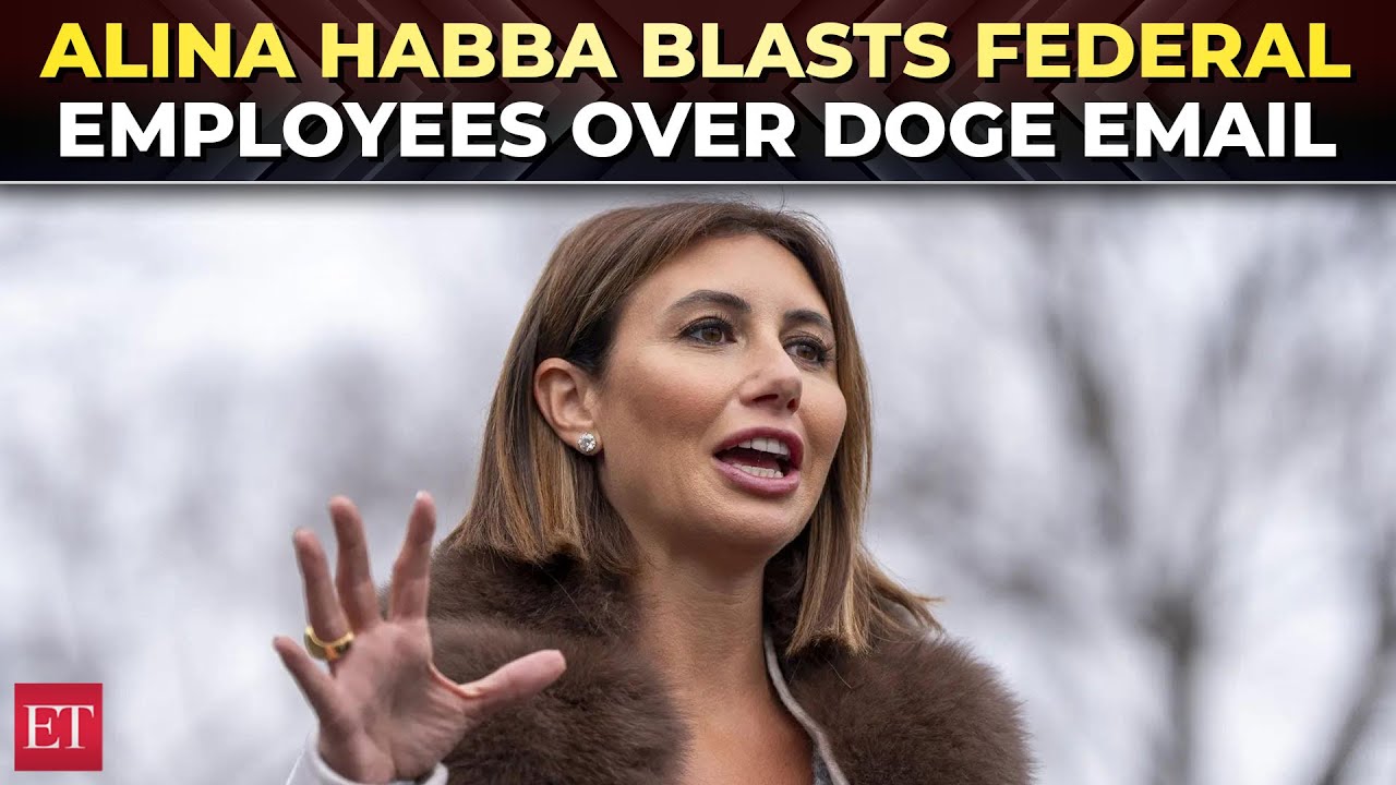 ‘I can name 5 bullets in 5 mins…’: Alina Habba blasts federal workers for not replying to DOGE email