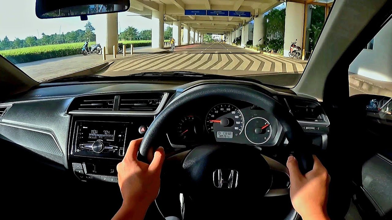Driving POV HONDA NEW BRIO SATYA 1.2 E CVT 2023 | Test Drive Acceleration & Handling Kota & Tol ASMR
