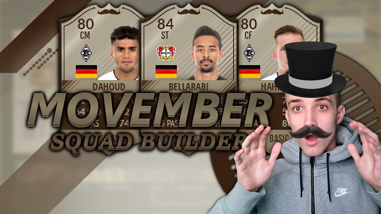 FIFA 17 100K MOVEMBER HYBRID SQUAD BUILDER! FT 3 MOVEMBER CARDS!