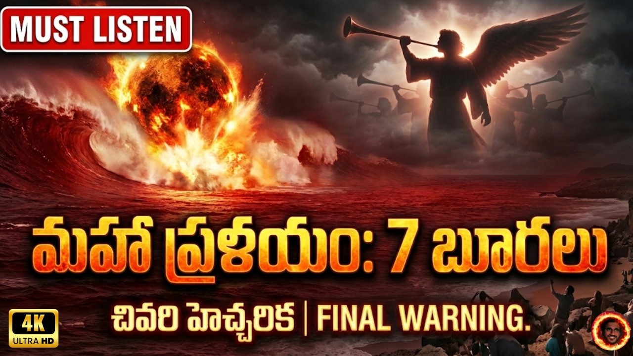 ఏడు బూరల తీర్పు | Revelation Trumpets Telugu Song | End Times Warning | Jesus Is Coming