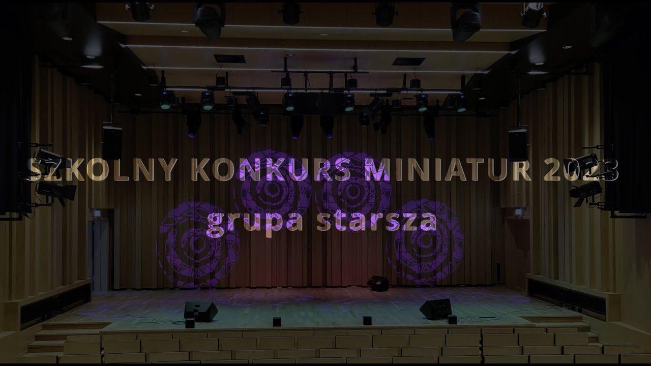 Szkolny Konkurs Miniatur – Koncert Laureatów grupy starszej