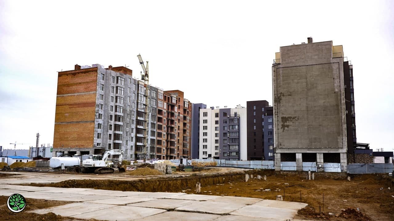 Видеоотчет со строительной площадки, январь 2021