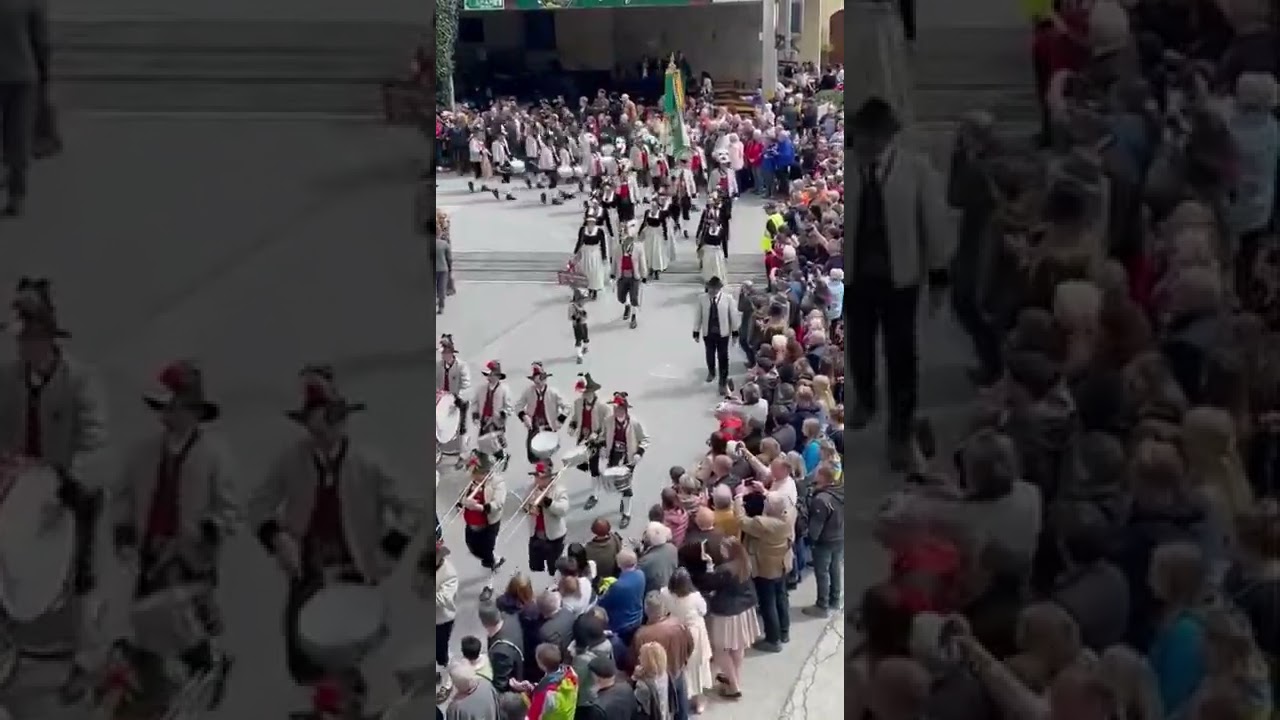 Gauderfest 2022, Bundesmusikkapelle Zell am Ziller beim Gauderumzug