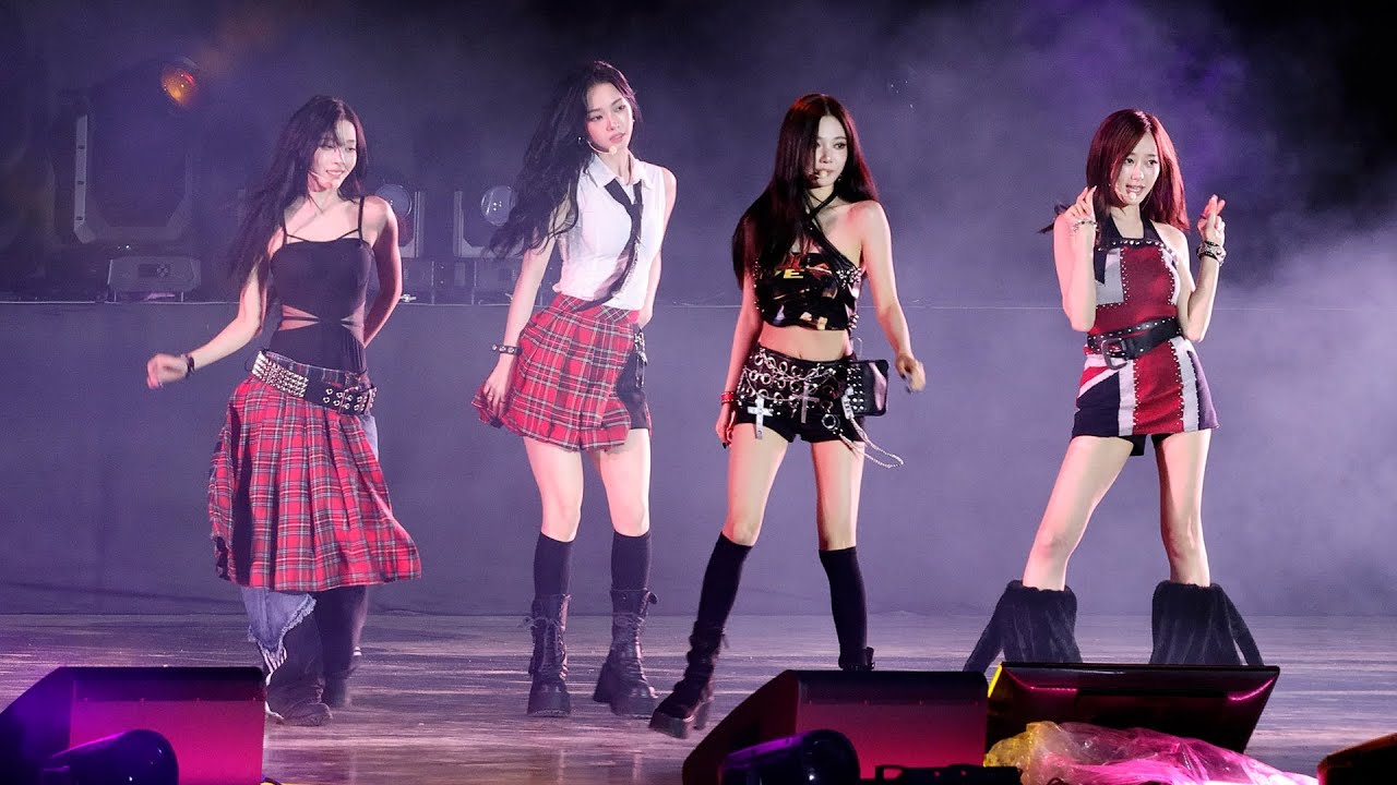 에스파(aespa) 'Rich Man + Dirty Work + Whiplash + Supernova + Angel #48 + Live My Life' 직캠 | 조이올팍 페스티벌
