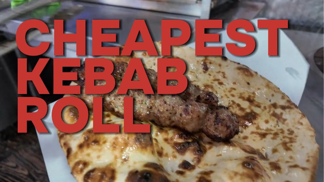 FOUND THE CHEAPEST KEBAB ROLL MADE FRESH IN LONDON | ONLY &pound;2.49