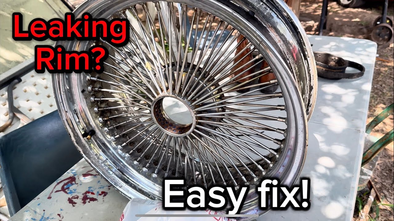 How to reseal wire wheels