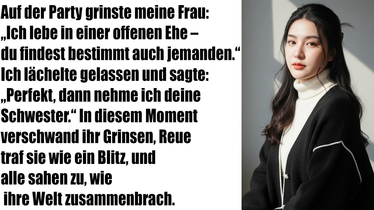 Party-Enthüllung: Meine Frau wollte ein offenes Ehe-Geheimnis – und ich lächelte