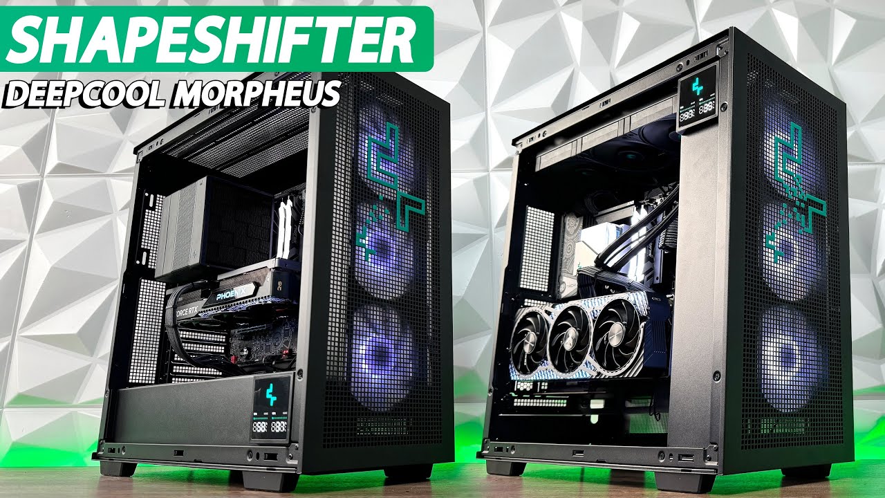 DeepCool MORPHEUS - THREE LAYOUTS IN ONE CASE!
