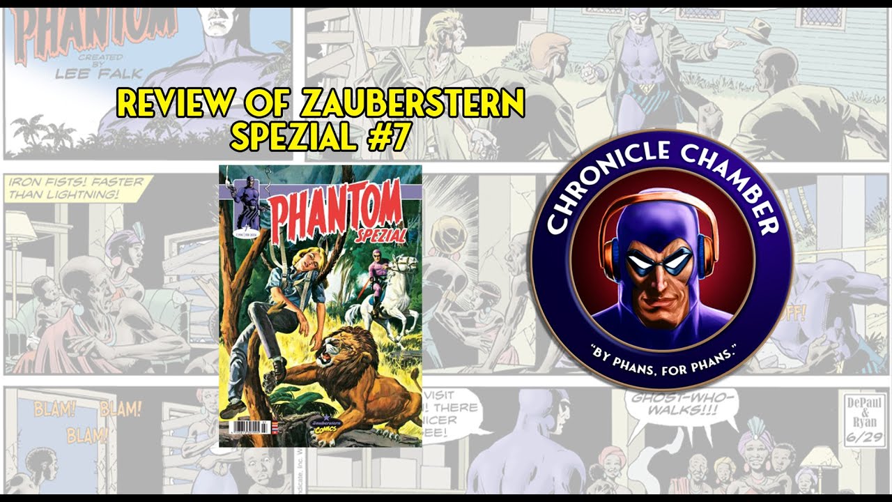 Обзор специального выпуска Zauberstern Phantom Special #7 (немецкий комикс)