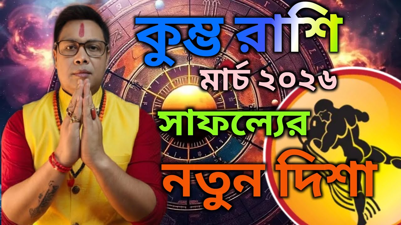 কুম্ভ রাশির (KumbhaRashi)মার্চ 2026।সাফল্যের নতুন দিশা| Shree Rudra Nath