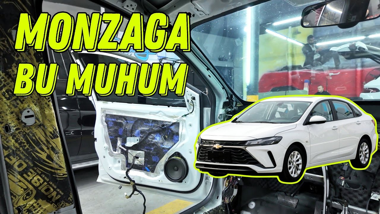 CHEVROLET MONZA: TO'LIQ SHOVQIN IZOLYATSIYA VA QORA POTOLOK! | Полная шумоизоляция
