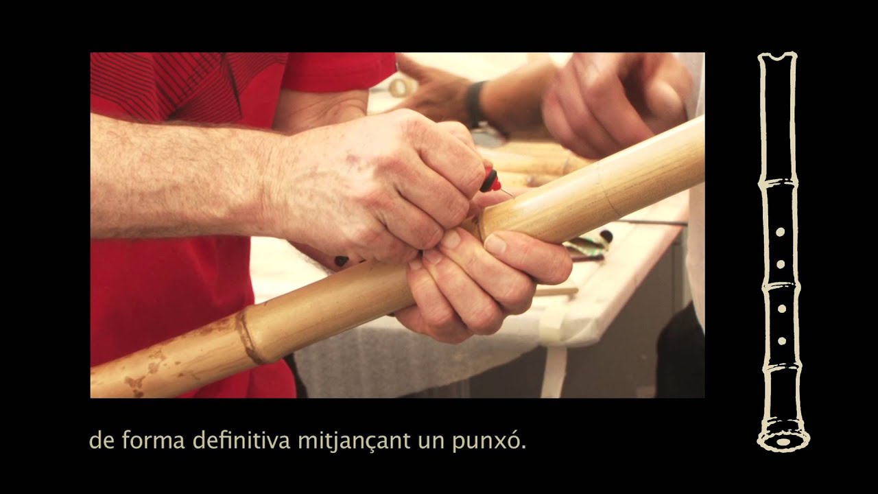 Tot construint un shakuhachi