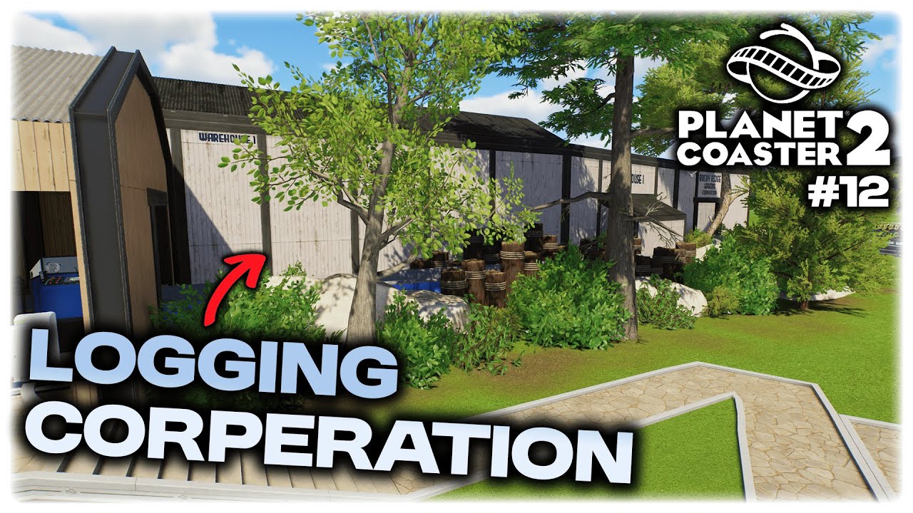 Rocky Ridge - Logging Corperation | Planet Coaster 2 Sandbox Speedbuild [Adventurelandia] | #12