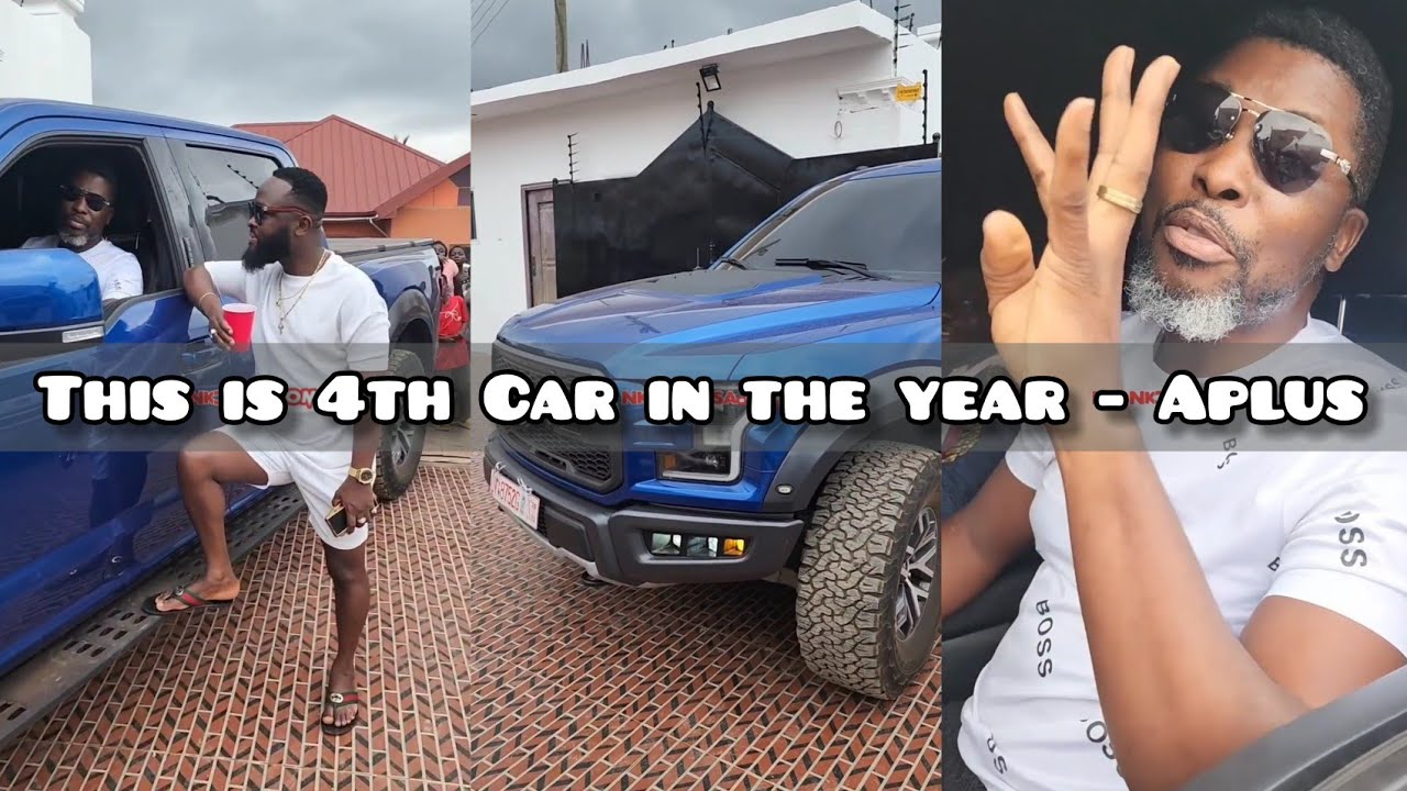 Kwame Aplus Buys 4 New Cars This year