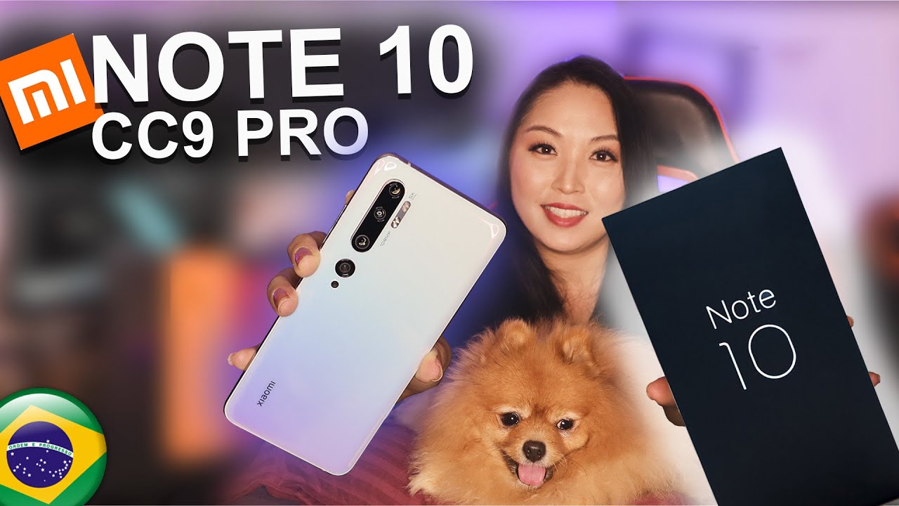🔥AI SIM!🔥 Xiaomi Mi NOTE 10 CC9 PRO Teste Câmera 108mp PUBG UNBOX COMPLETO