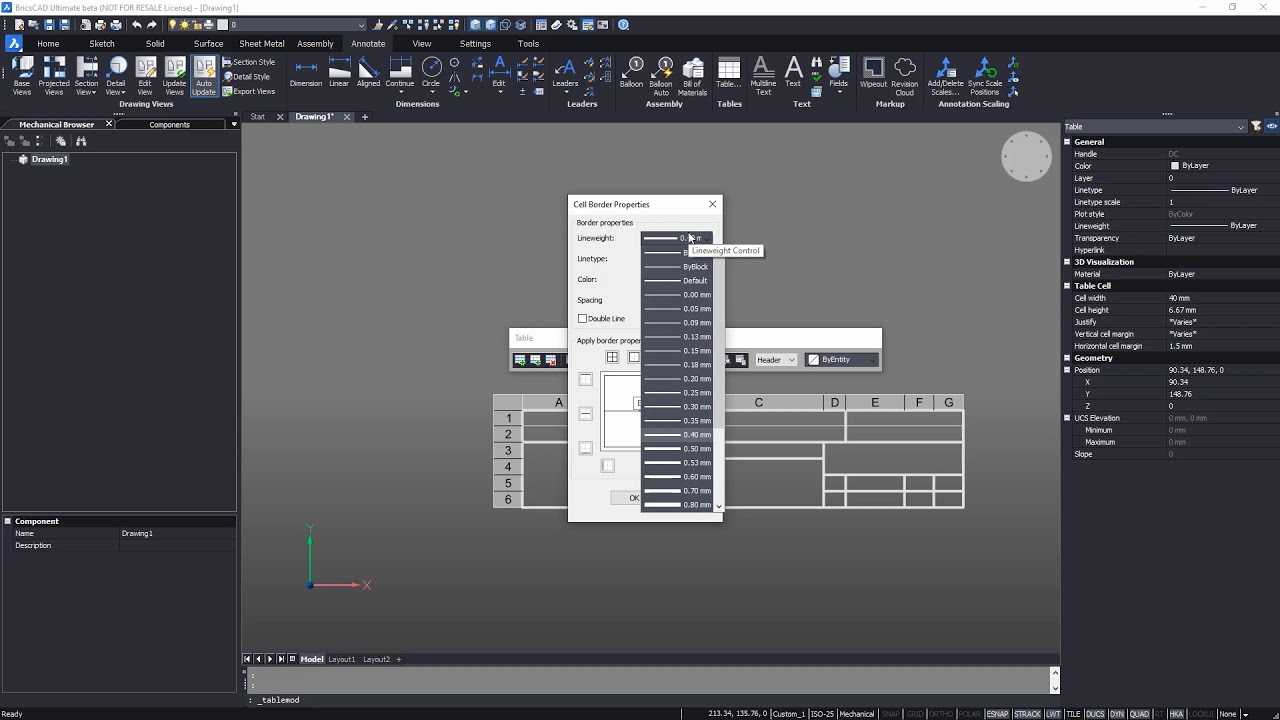 Title Block Creation - 3D Model to 2D Drawing Workflow P1 - BricsCAD Mechanical