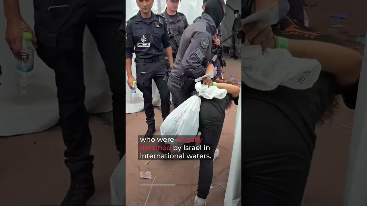 Israel&rsquo;s Ben-Gvir publishes video taunting detained flotilla activists