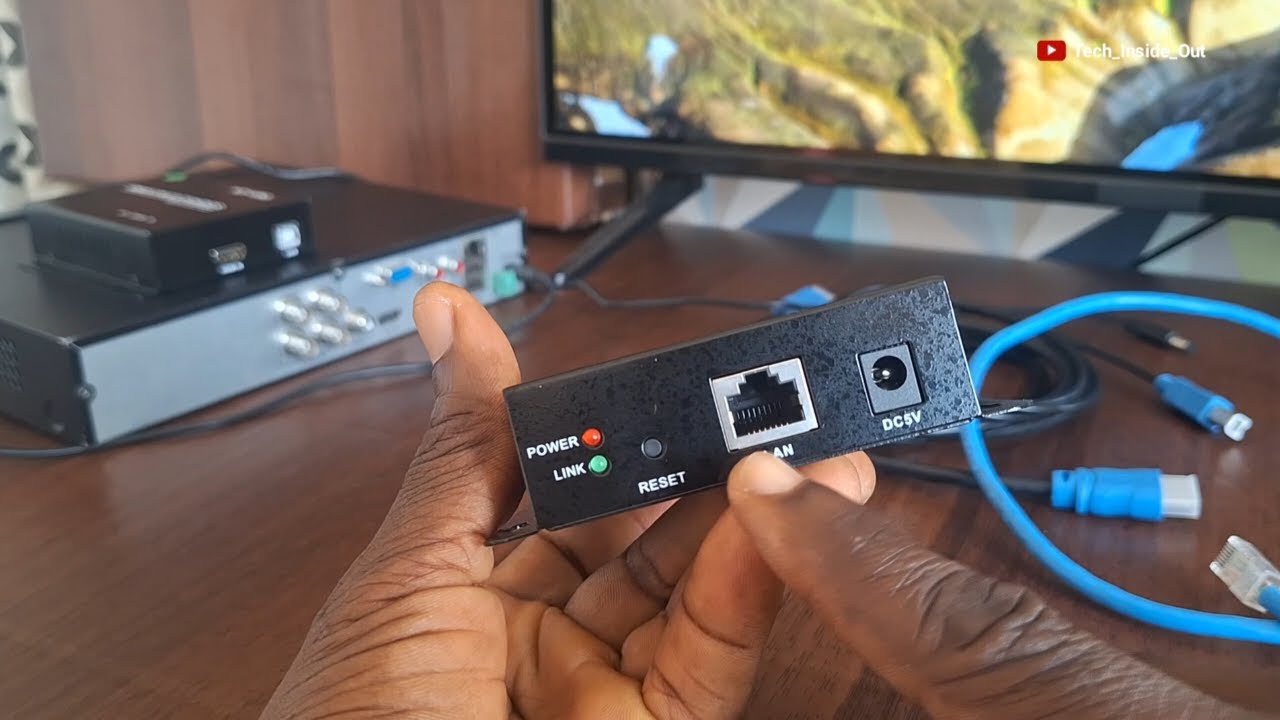 Create a remote viewing screen + mouse control for CCTV camera DVR/NVR setup