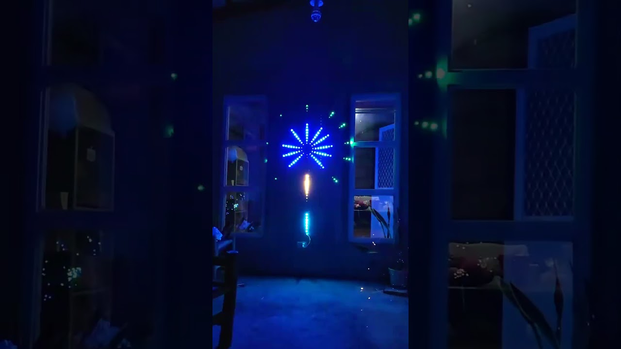 LED Fireworks Christmas Light