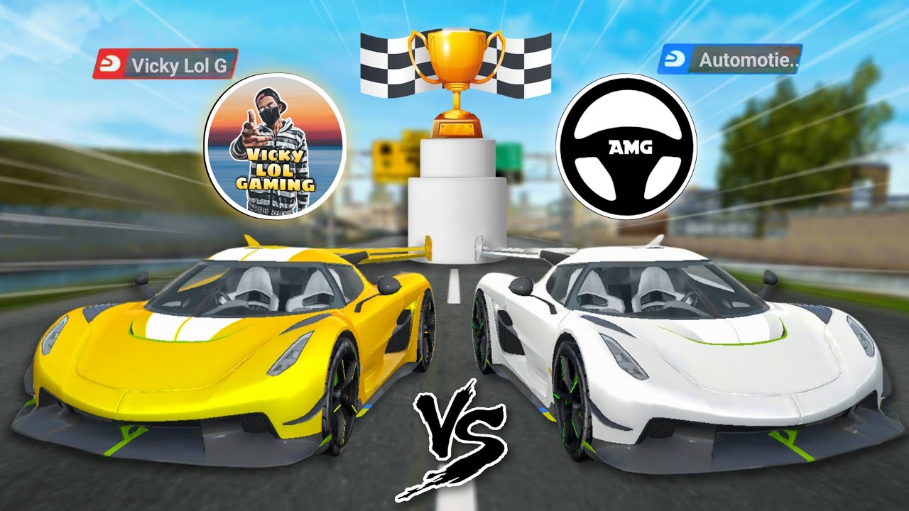 @AutomotiveGamers  VS @vickylolgaming | Boss Battle 🤯 | Who wins? | Extreme Car Driving