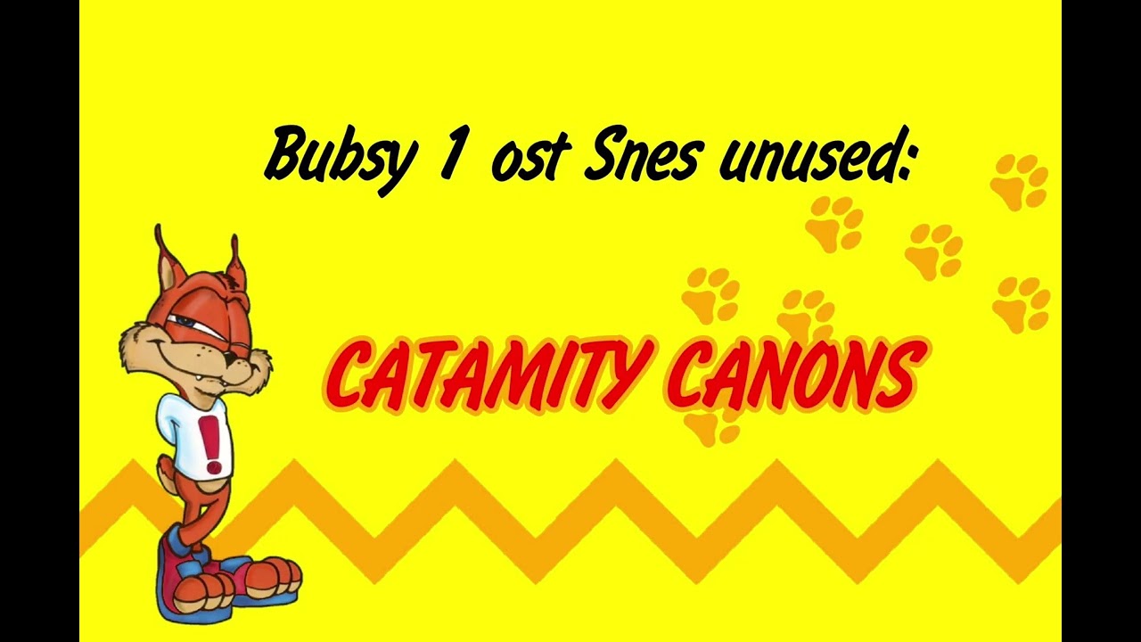 Bubsy snes unused ost track: Catamity Canyons