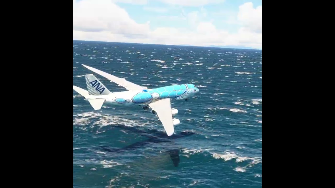 Impossible Landing!!! Amazing View before the Plane Lands at the Airport EPS0579