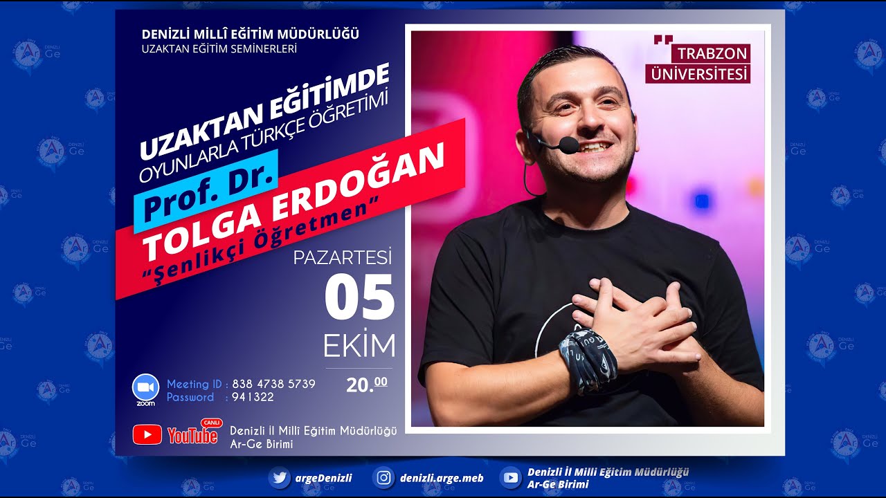 Prof Dr Tolga ERDOĞAN   UZAKTAN EĞİTİMDE OYUNLARLA TÜRKÇE ÖĞRETİMİ