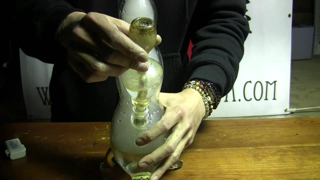 2011.02.04 CHING煙屋 Hurricane Bong Clear 1000 ハリケーンボングの使い方