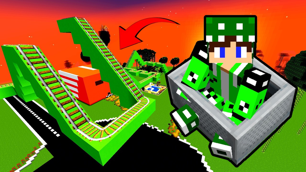 Napravio sam PRUGU do KUĆE MOG BRATA u MINECRAFTU 😱