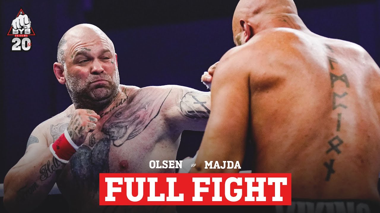 BYB 20 Heavyweight Bare Knuckle Fight between Eric Olsen and Eryk Majda