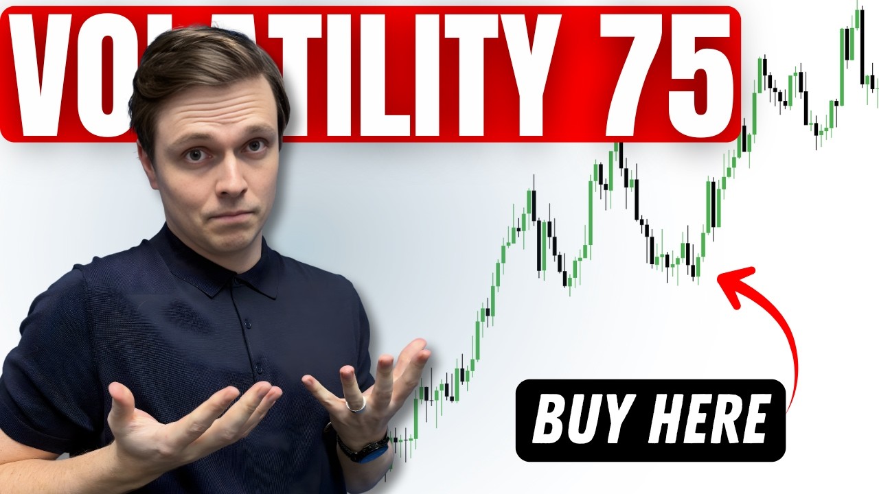 Я совершил 2 реальные сделки на уровне волатильности 75! - ICT&SMC