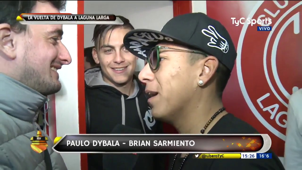 LA VUELTA DE PAULO DYBALA A LAGUNA LARGA - LÍBERO - TYC SPORTS