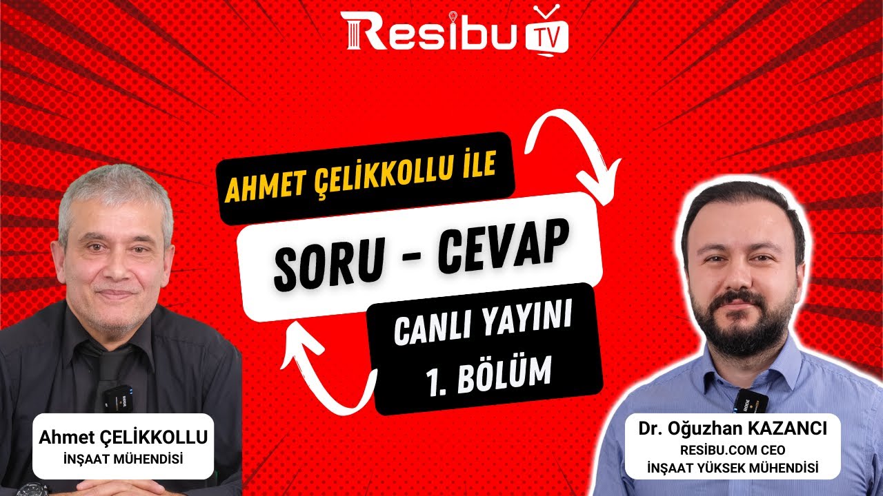 Ahmet Çelikkollu Soru-Cevap Canlı Yayını 1.Bölüm
