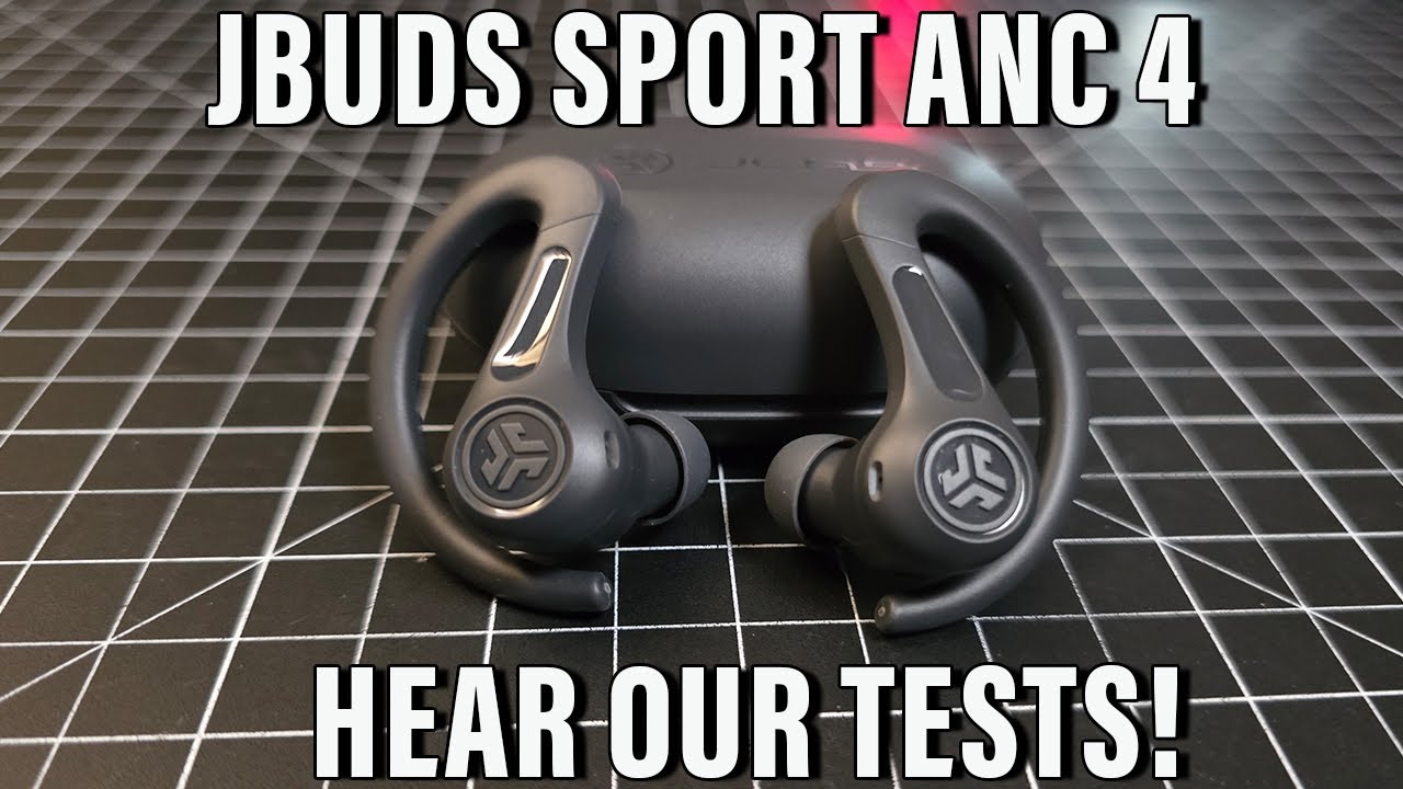 Обзор JLab JBuds Sport ANC 4: лучшие беспроводные наушники для активного образа жизни 🎧 | Распако...