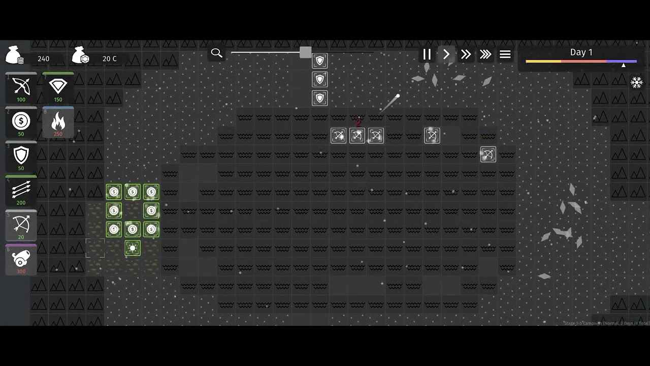 Minimalist TD | Stage 2-5. Namtso - campaign (normal)