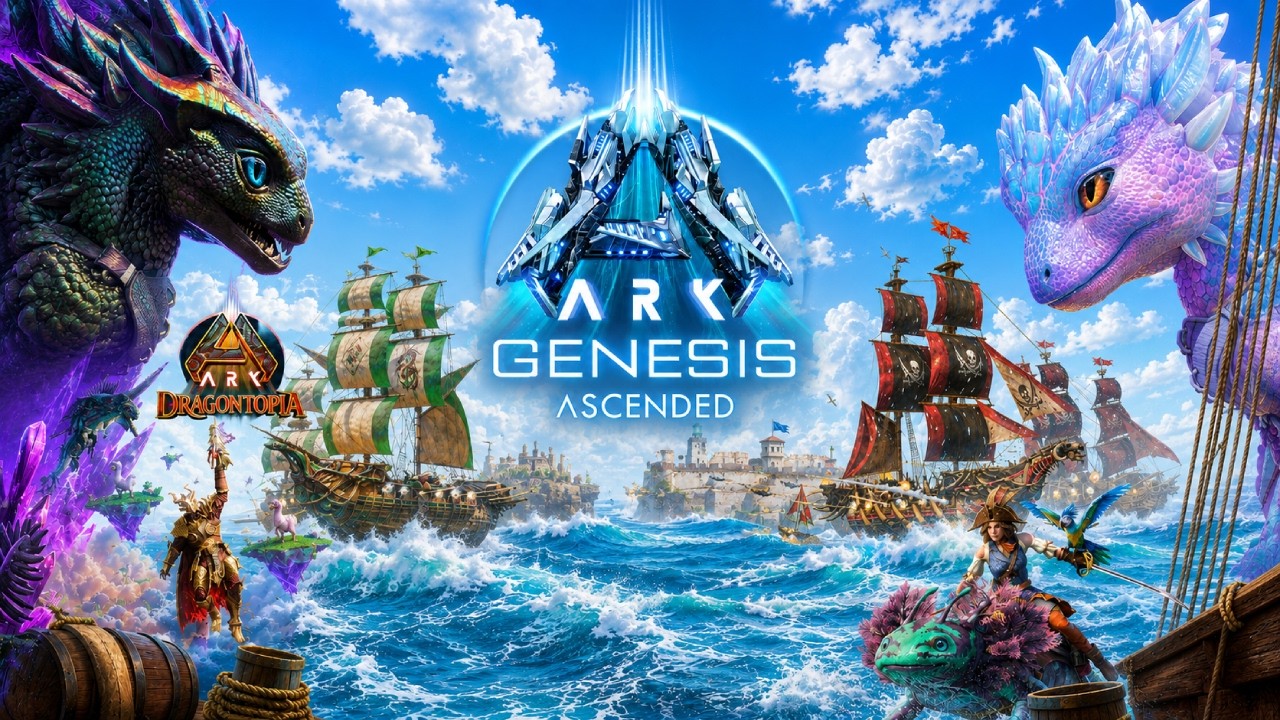 ARK Genesis Ascended + Dragontopia Early DLC LEAKED!